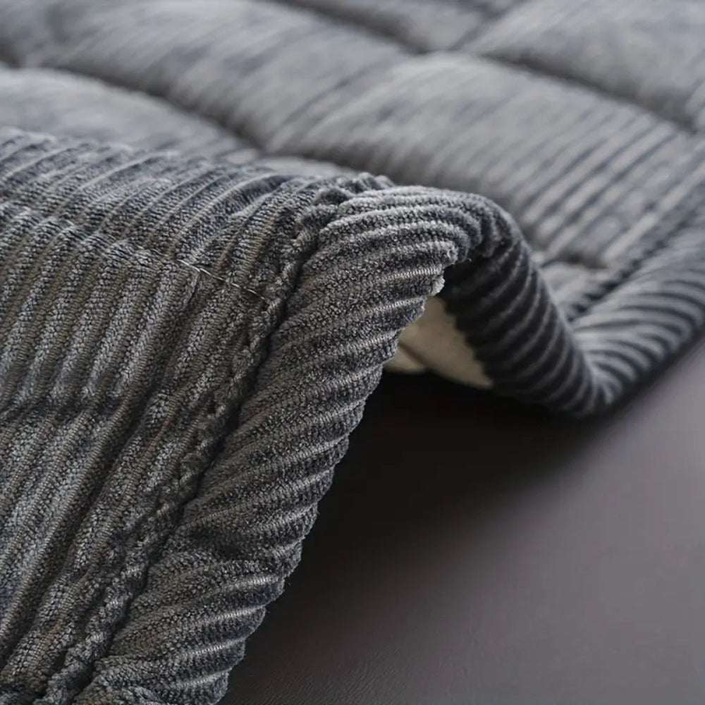 Mira Quilted Sofa Cover | Soft Microfiber, Non-Slip, Cat Scratch Resistant
