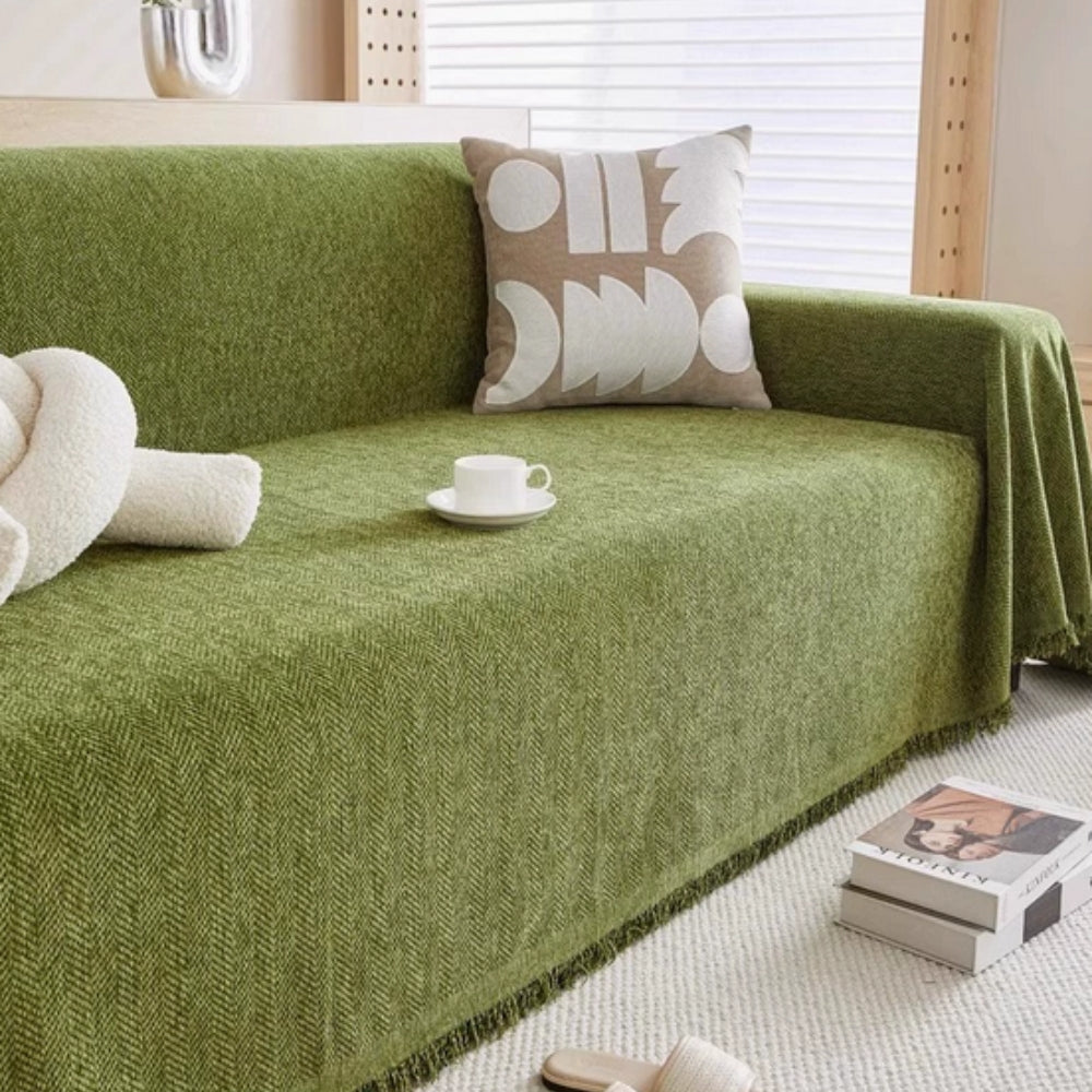 Mira Sofa Cover | Soft Chenille, Water-Resistant, Pet-Friendly