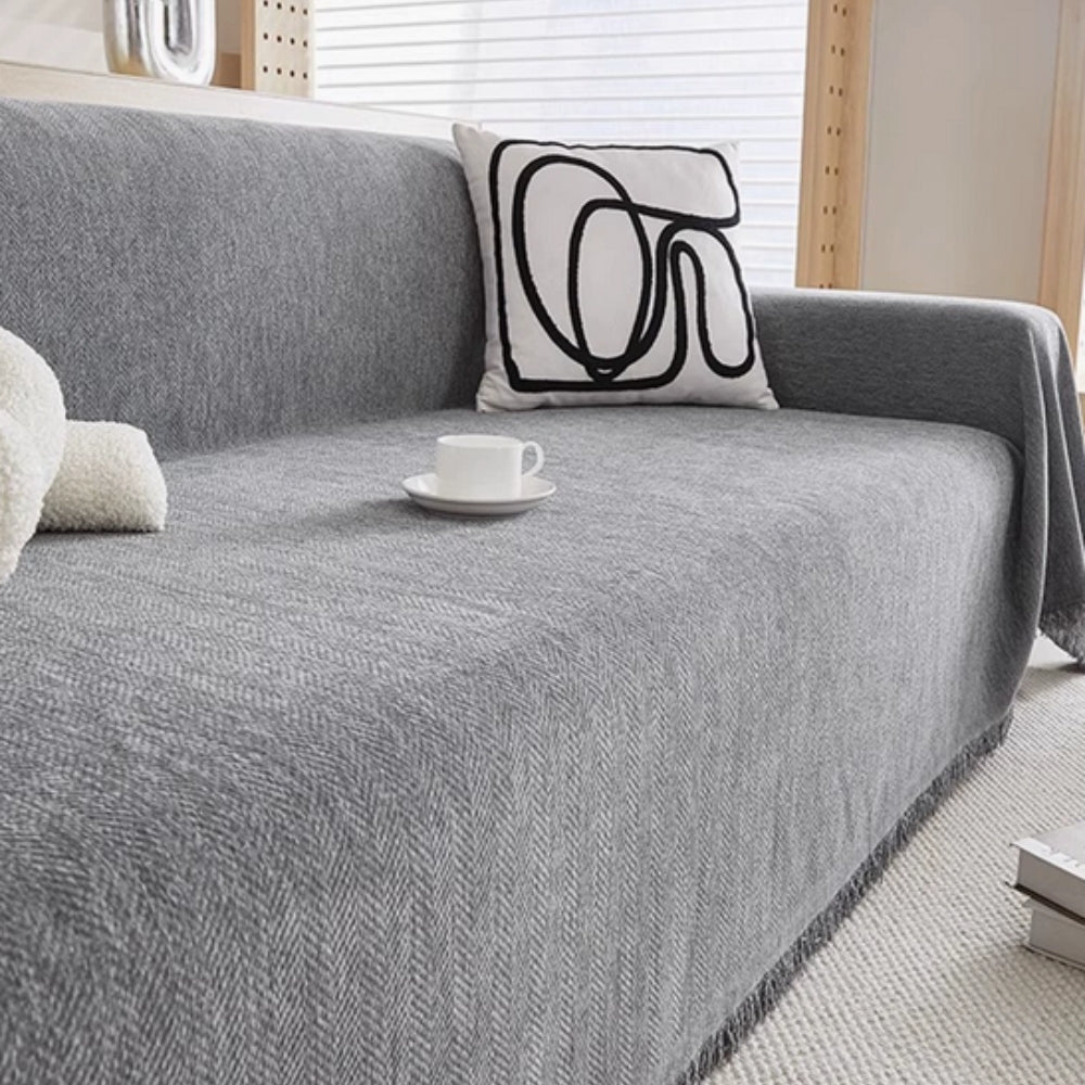 Mira Sofa Cover | Soft Chenille, Water-Resistant, Pet-Friendly