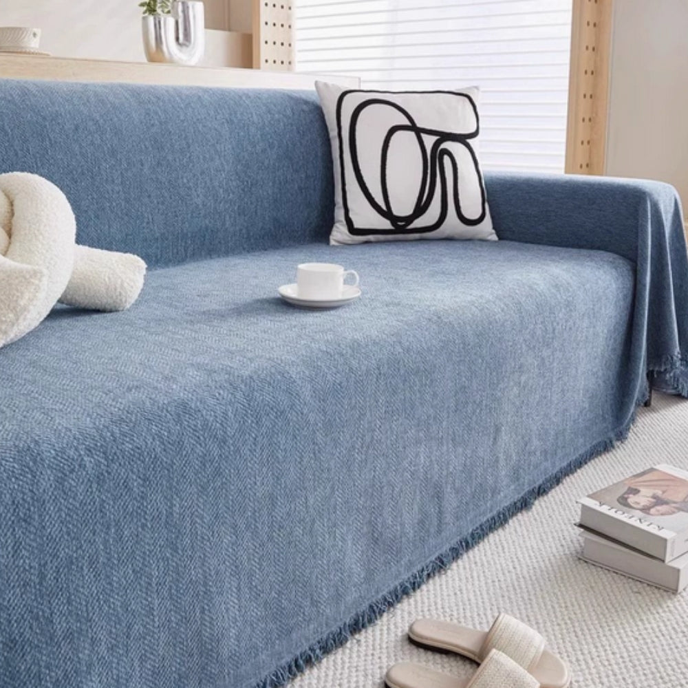 Mira Sofa Cover | Soft Chenille, Water-Resistant, Pet-Friendly
