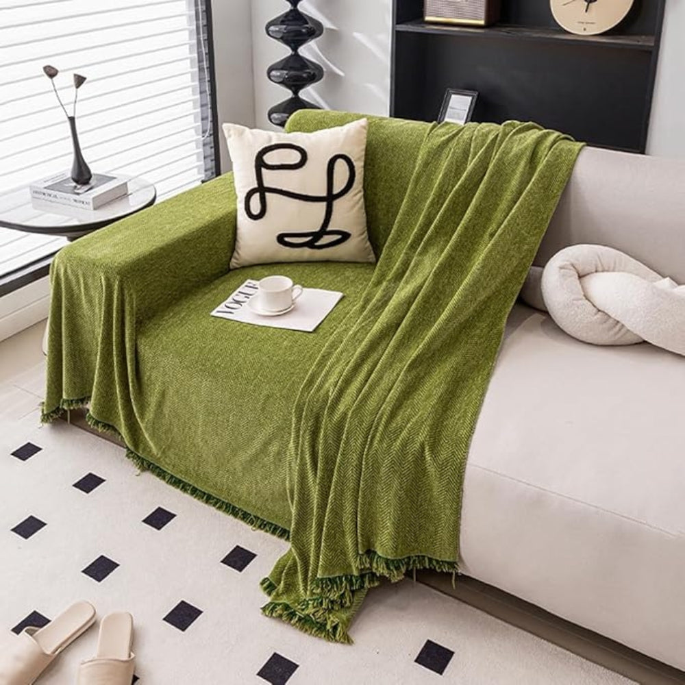 Mira Sofa Cover | Soft Chenille, Water-Resistant, Pet-Friendly
