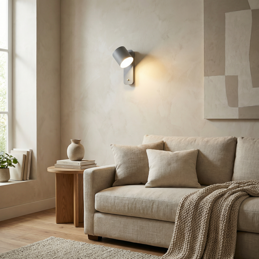 Nexa Wall Lamp | Adjustable Iron Sconce Lighting with E27 LED Bulb