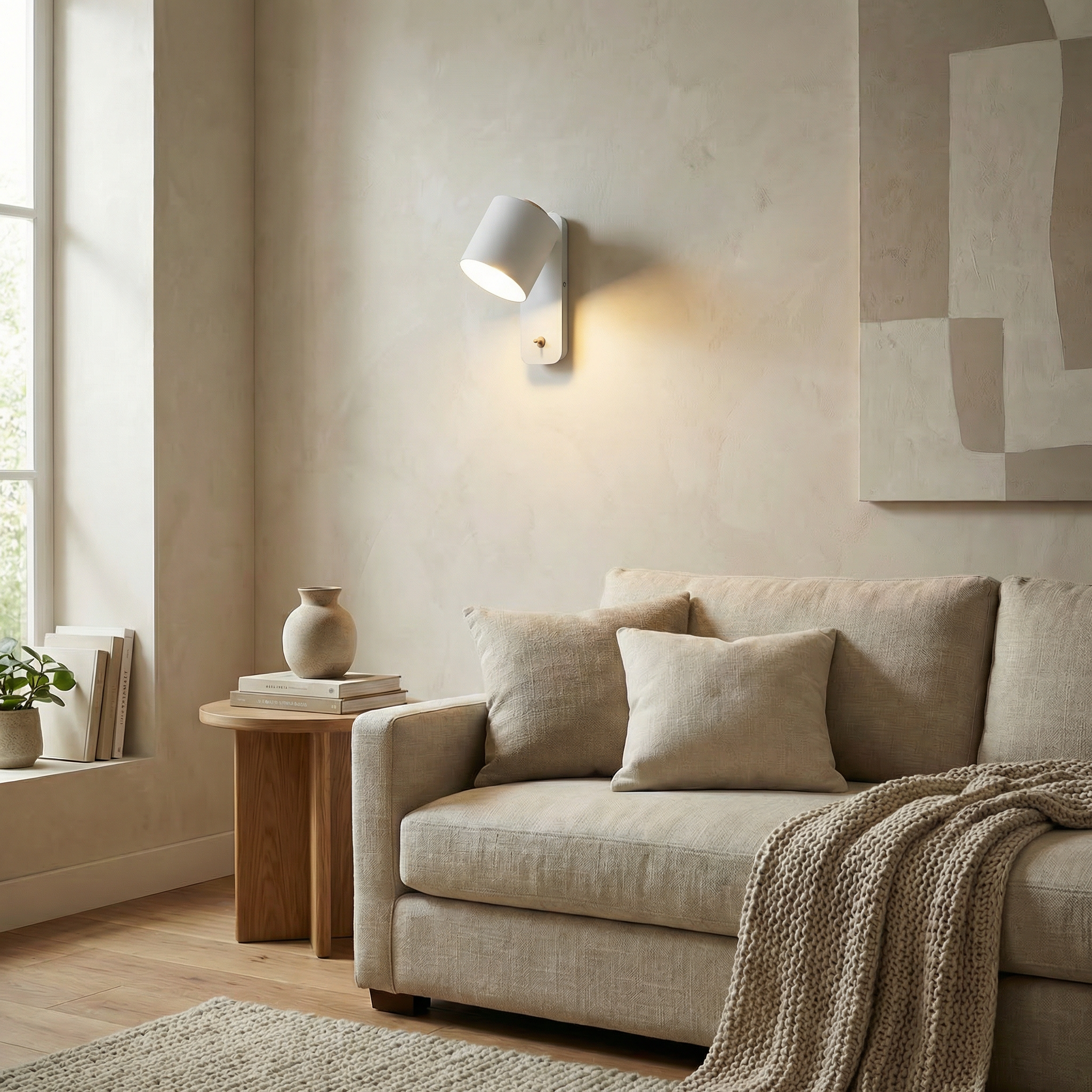 Nexa Wall Lamp | Adjustable Iron Sconce Lighting with E27 LED Bulb