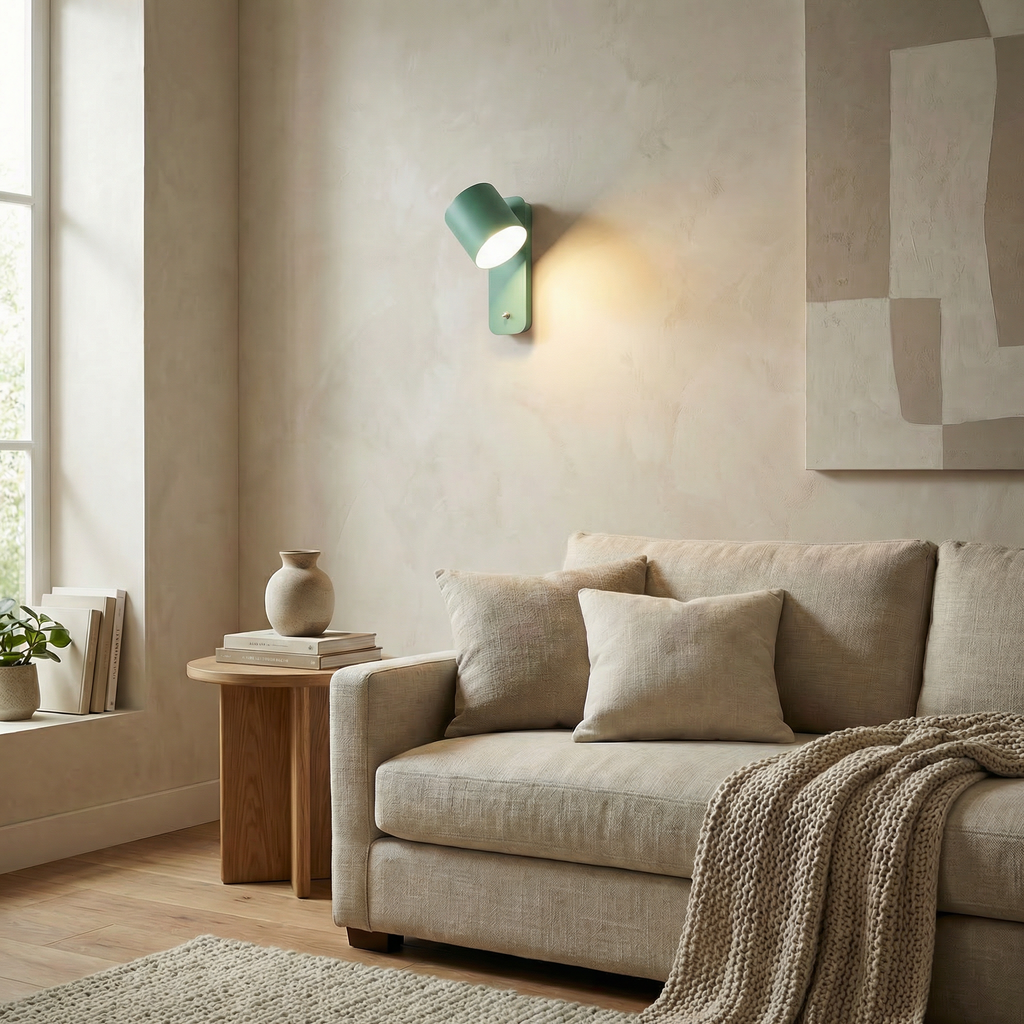 Nexa Wall Lamp | Adjustable Iron Sconce Lighting with E27 LED Bulb