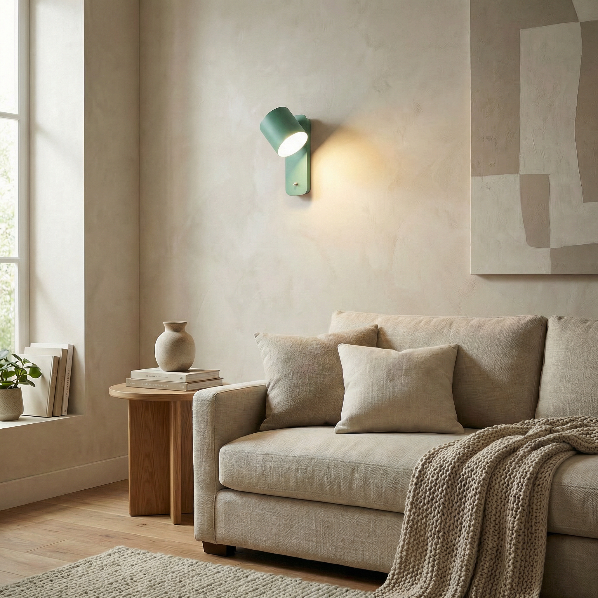 Nexa Wall Lamp | Adjustable Iron Sconce Lighting with E27 LED Bulb