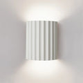 Nexa Wall Sconce | Modern Ribbed Resin Design, Ambient Lighting