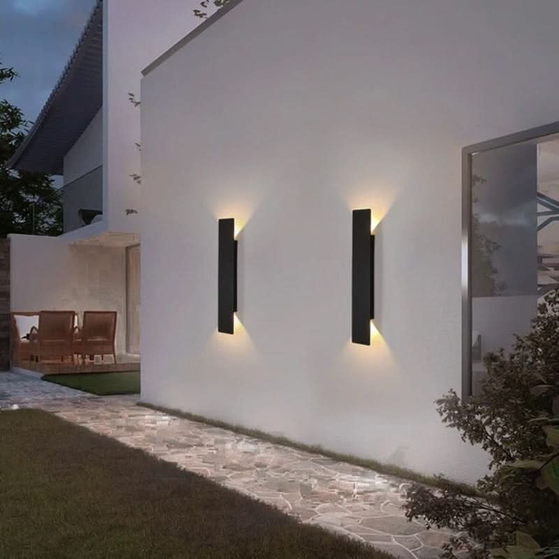 Orion Outdoor Wall Light | Weatherproof LED, Modern Stainless Steel