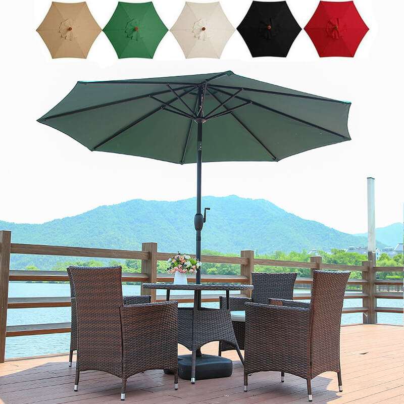 Palisade Umbrella Canopy | Waterproof, UV-Resistant Replacement Cover for Patio Umbrellas