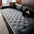 Plush Button Sofa Cover | Soft Microfiber, Stylish Protection for Pets 0