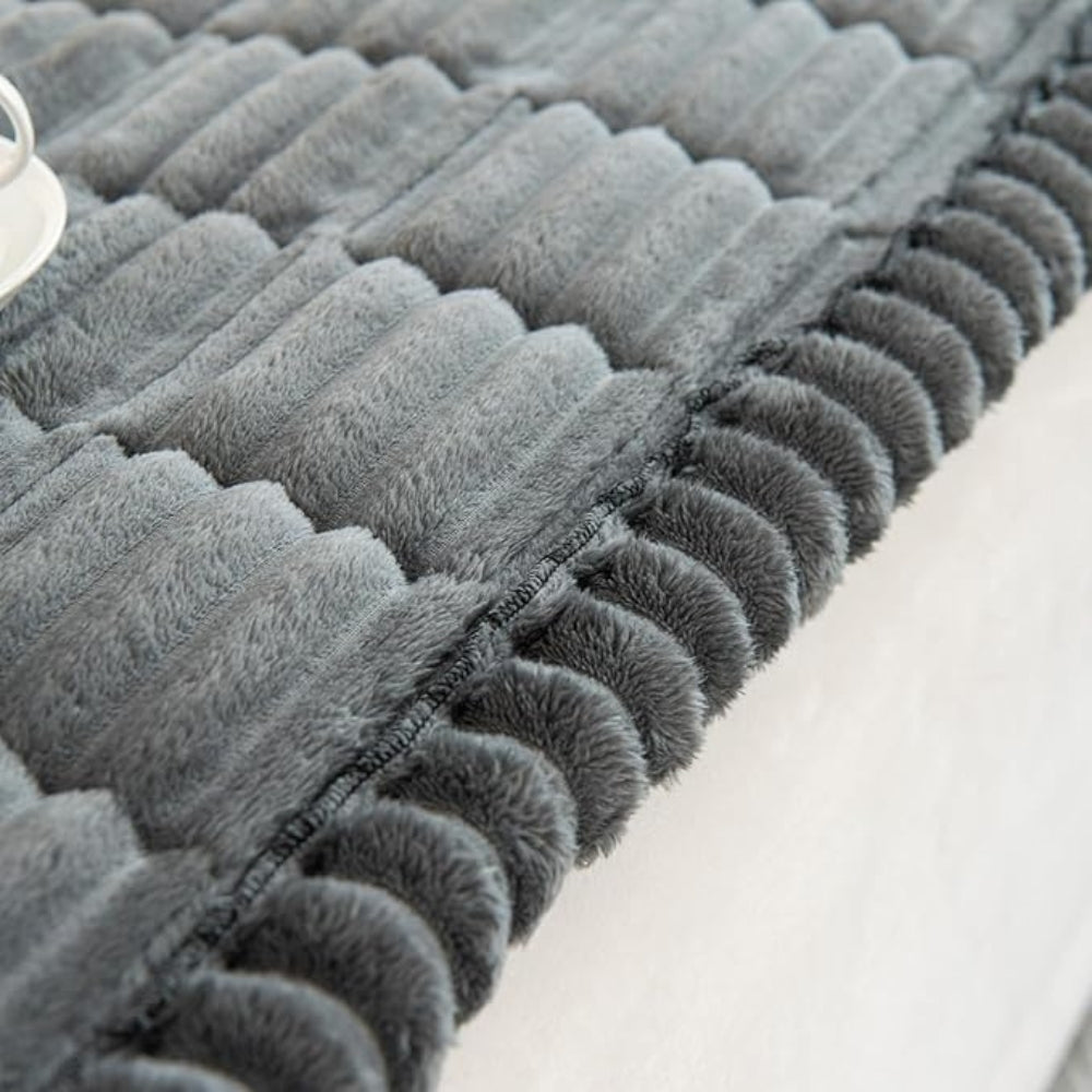 Plynn Sofa Cover | Plush Flannel, Anti-Slip for Pets