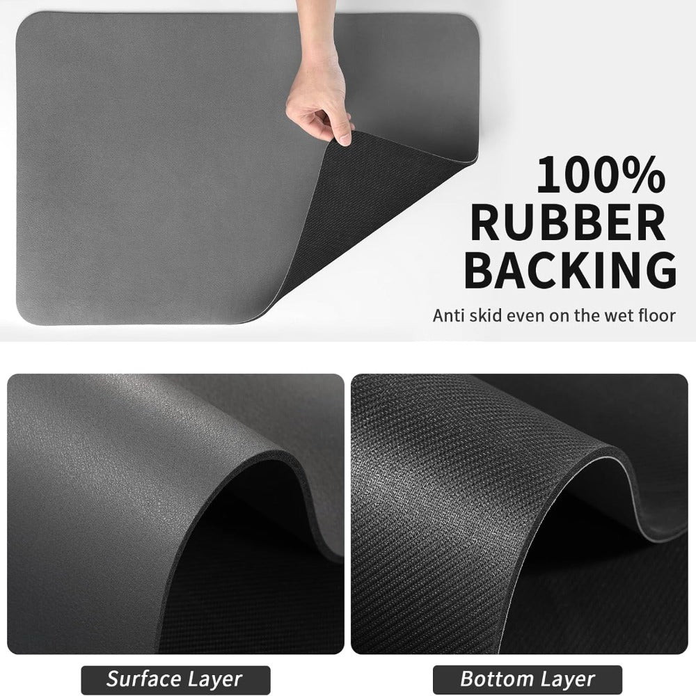 Quinn Quick Dry Dish Mat | Highly Absorbent Diatomite