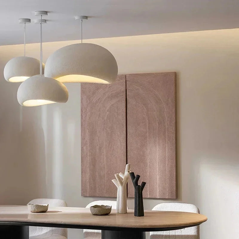 Sable Pendant Light | Sculptured Stone-Effect Design for Kitchen Pendant Lighting