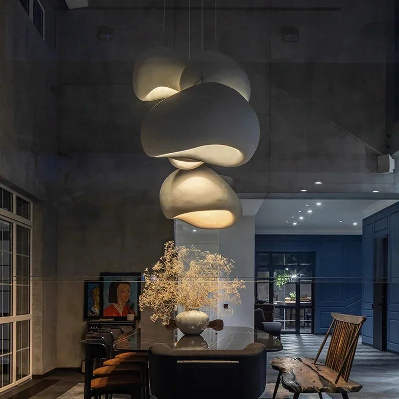 Sable Pendant Light | Sculptured Stone-Effect Design for Kitchen Pendant Lighting
