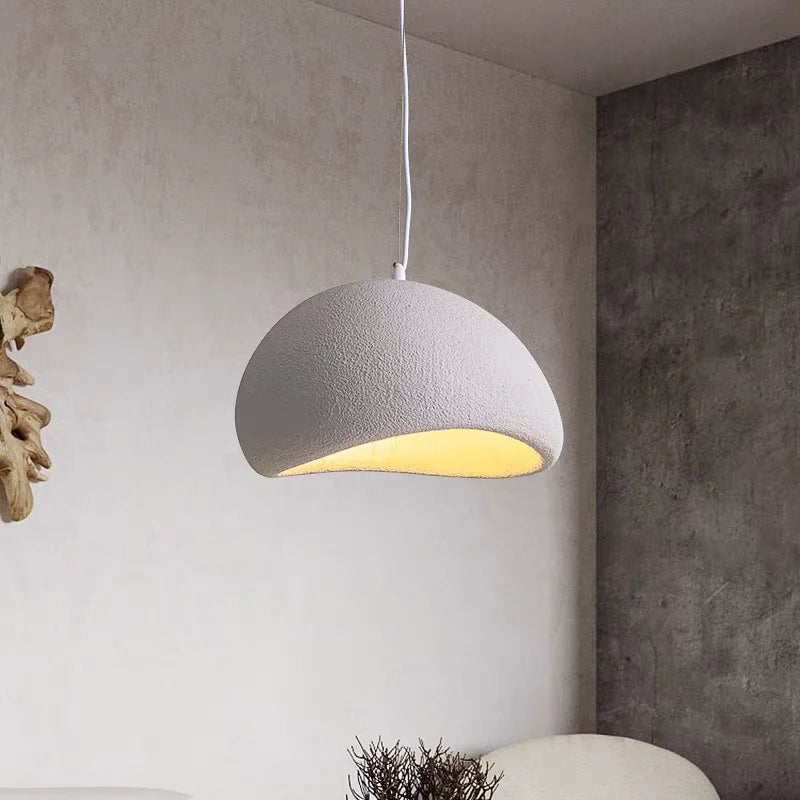 Sable Pendant Light | Sculptured Stone-Effect Design for Kitchen Pendant Lighting