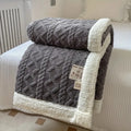 Sierra Sherpa Blanket | Reversible Brushed Fleece Cozy Throw