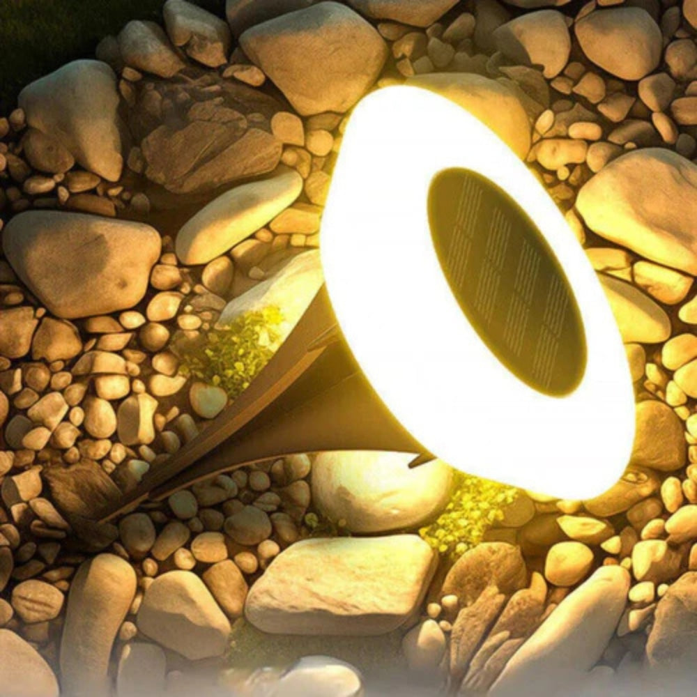 Solara Solar Pathway Lights | LED Outdoor, Weather Resistant, Dusk-to-Dawn, 4 Pack