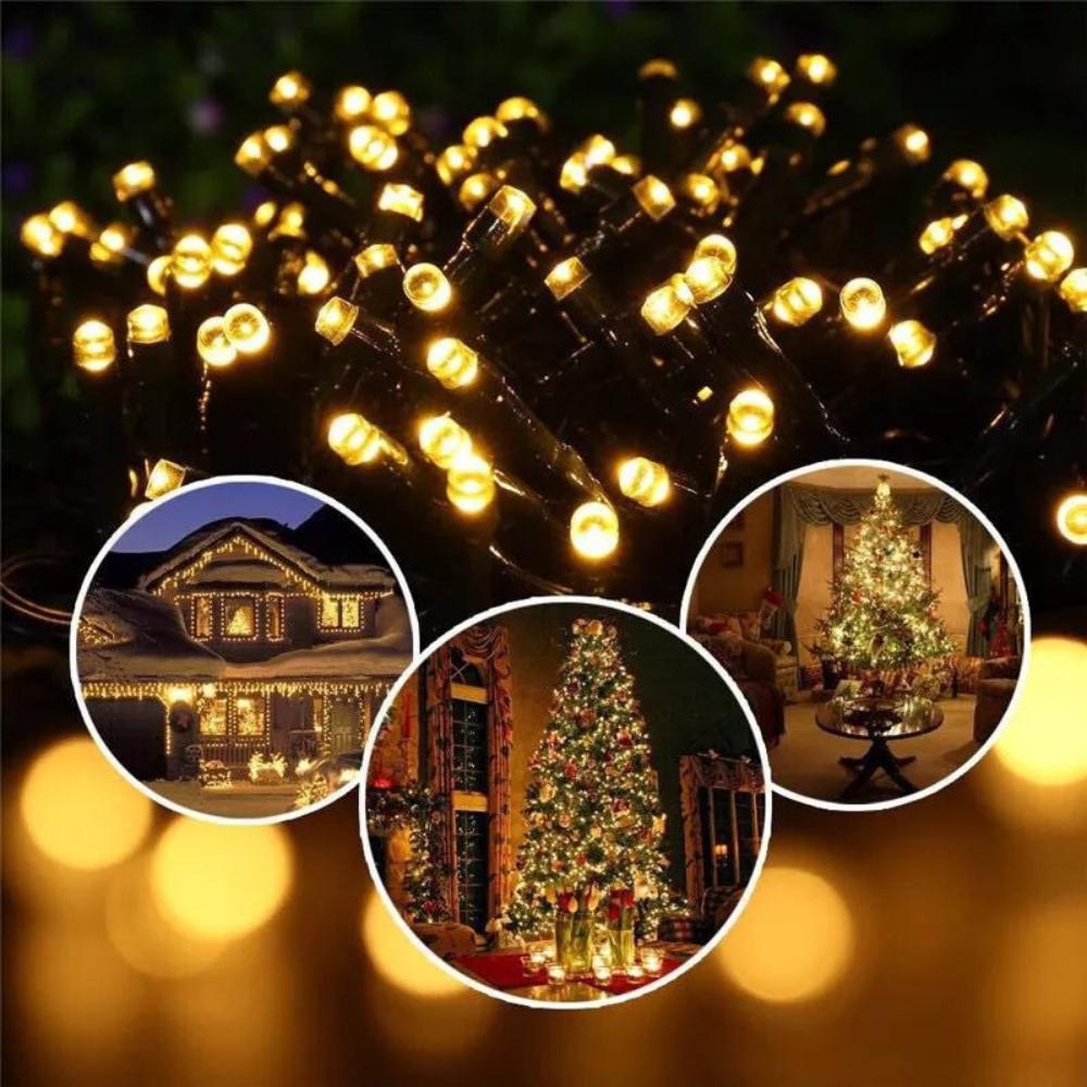 Solara Solar String Lights | Weatherproof, Eco-Friendly Outdoor Fairy Lights