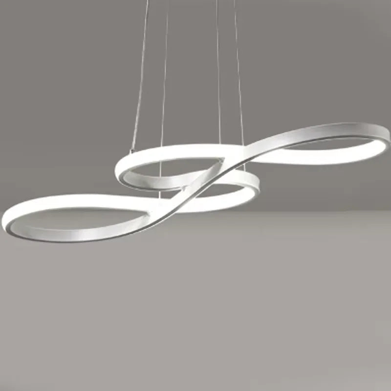 Sovi Chandelier | Modern Black and Gold Finish, LED