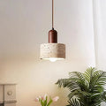 Tavon Pendant Light | Natural Travertine Stone, Wabi-Sabi Design