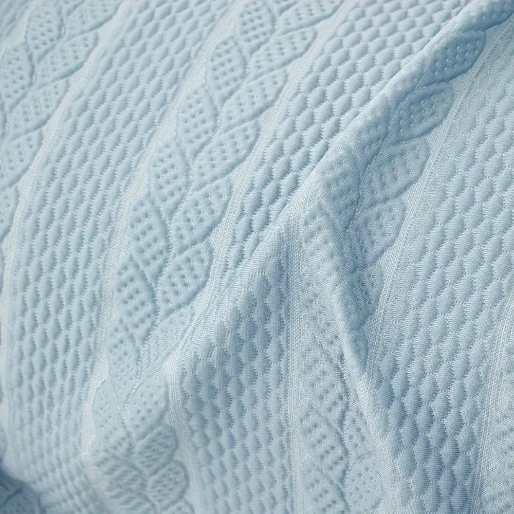 Trellis Plush Sofa Cover | Microfiber, Non-Slip, Pet-Friendly Design 3