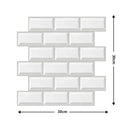 Tresco 3D Wall Panels | Self-Adhesive, Waterproof, Set of 10