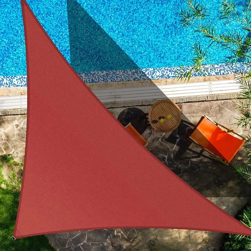 Tresco Triangle Shade Sail | Waterproof, UV-Resistant Polyester for Garden