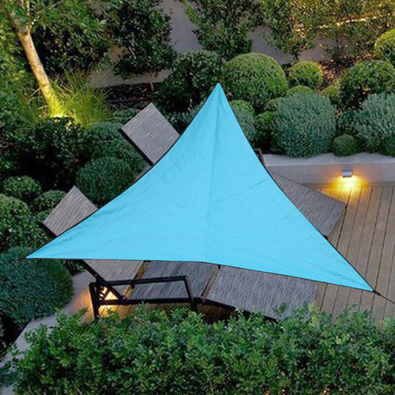 Tresco Triangle Shade Sail | Waterproof, UV-Resistant Polyester for Garden