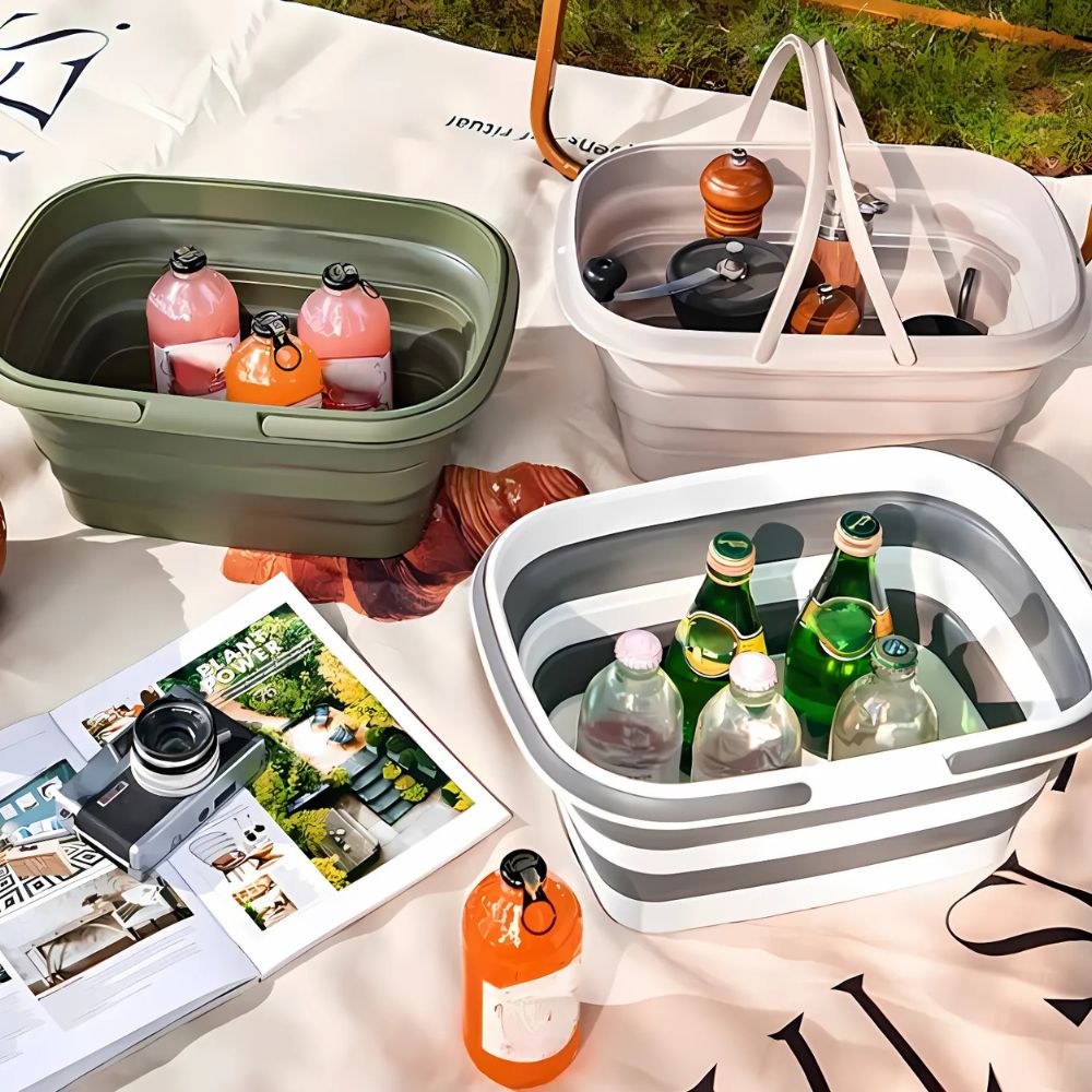 Ulysses Collapsible Laundry Basket | Multi-Use, Durable Plastic