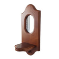 Vero Vintage Mirror Rack | Solid Wood Candle Holder and Display Shelf